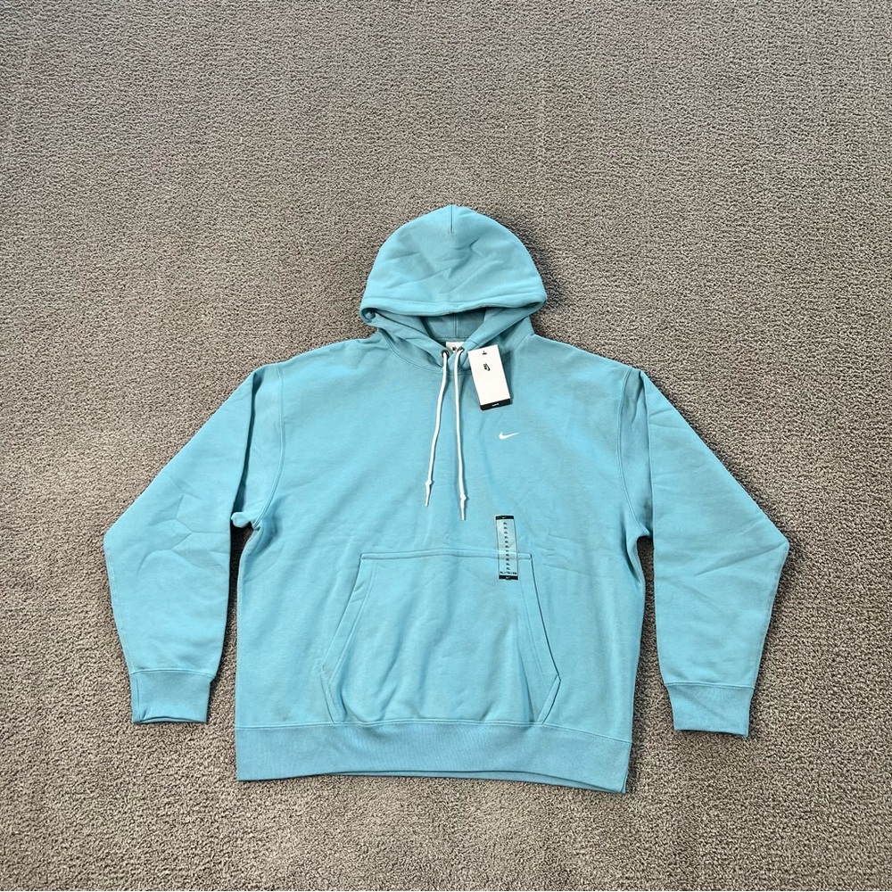 Nike Solo Swoosh Fleece Pullover Hoodie Men’s Size XL